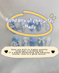 Blind box of Character nails ( 3 sets)